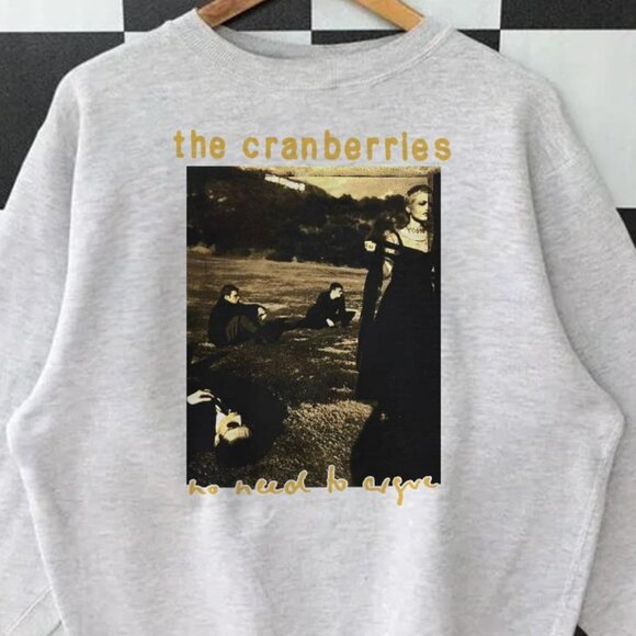 Vintage 90s The Cranberries Band No Need To Argue World Tour Unisex Sweatshirt - Picture 2 of 4